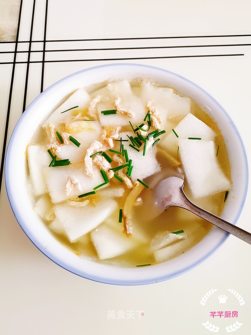 Mustard Pork and Winter Melon Soup recipe