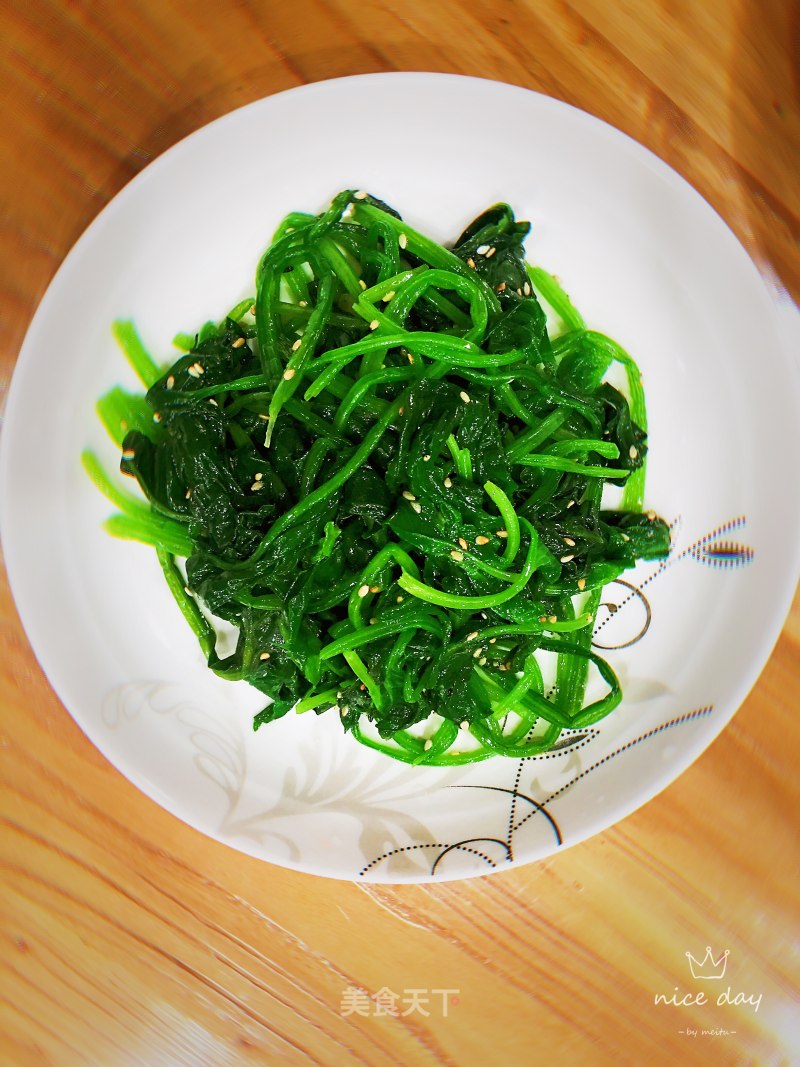 Spinach with Sesame Seeds recipe
