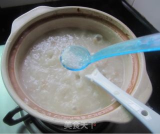 Fresh Lotus Seed Pork Porridge recipe