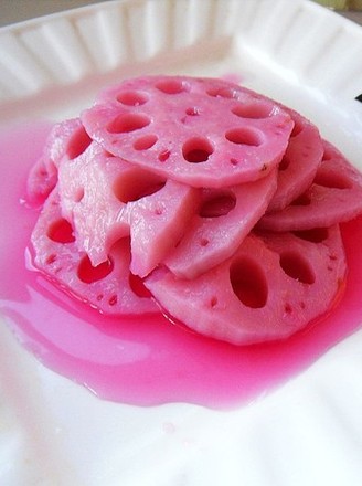 Rouge Lotus Root recipe