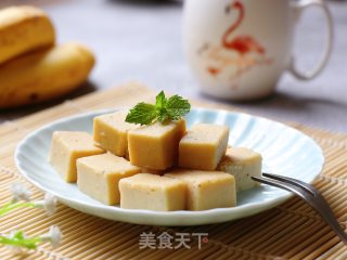 Yogurt Banana Steamed Cake recipe