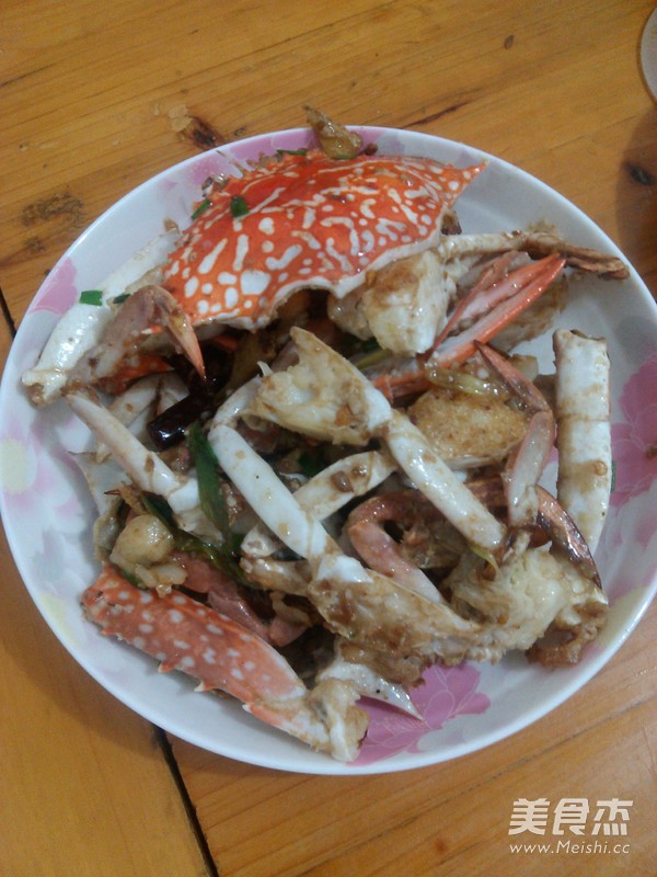 Scallion Crab recipe