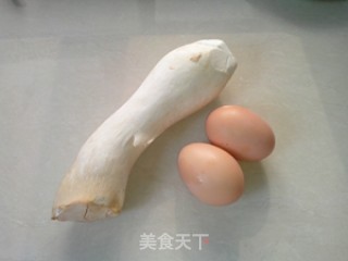 Scrambled Eggs with Pleurotus Eryngii recipe