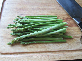 Asparagus with Creamy Sauce recipe