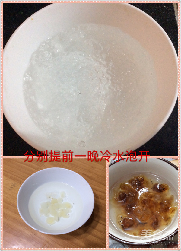 Peach Gum Soap Jiao Xue Yan Soup recipe