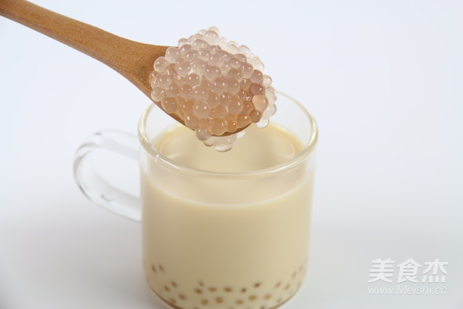 Cinnamon Sago Milk Tea recipe