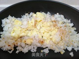 Improvised Garlic Egg Fried Rice recipe