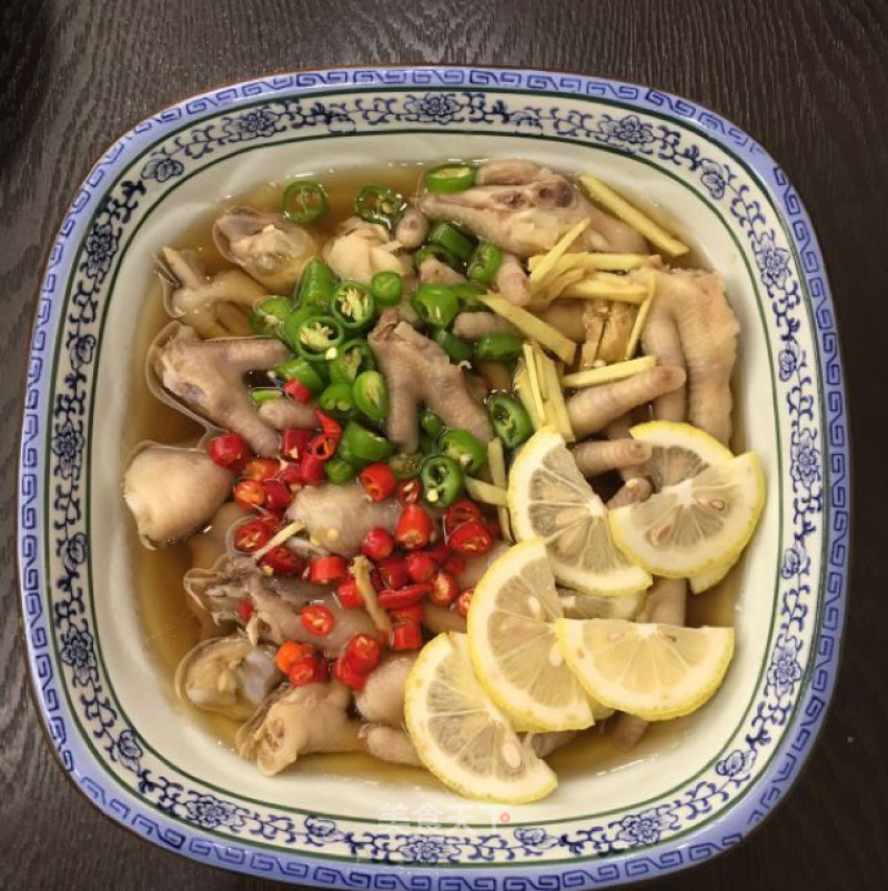 Lemon Chicken Feet recipe