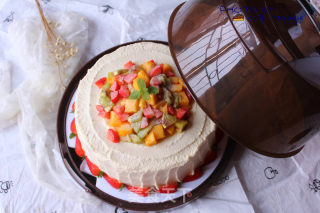 #aca Fourth Session Baking Contest# Create Erotic and Colorful Fruit Cream Cakes recipe