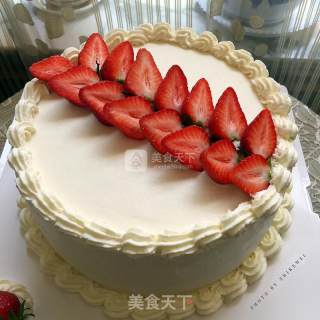 #aca烤明星大赛#cream Fruit Cake recipe