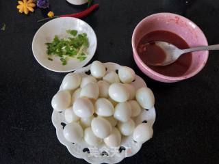 Tiger Skin Quail Eggs recipe