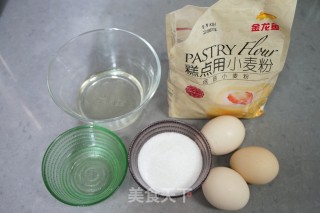 Whole Egg Sponge Sesame Cake recipe