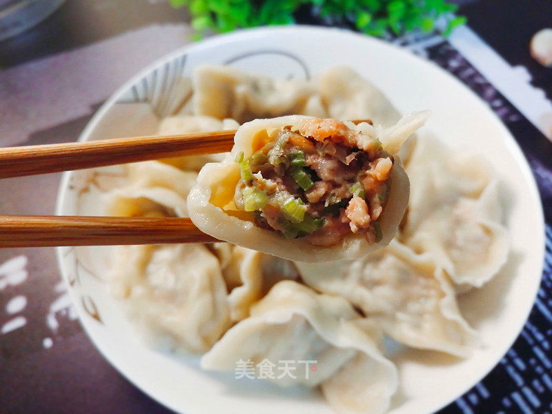 Pork and Celery Dumplings recipe