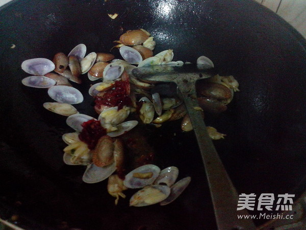 Fried Clams with Green Onions recipe