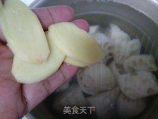 Lotus Root Spine Soup recipe