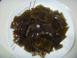 Spicy Fried Kelp. recipe