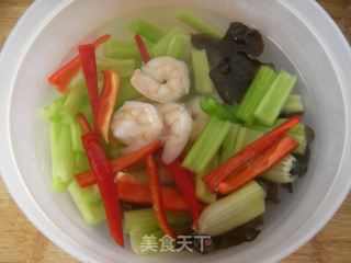 [autumn Food] Shrimp and Celery recipe