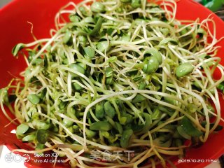 Scallion Black Bean Sprouts recipe