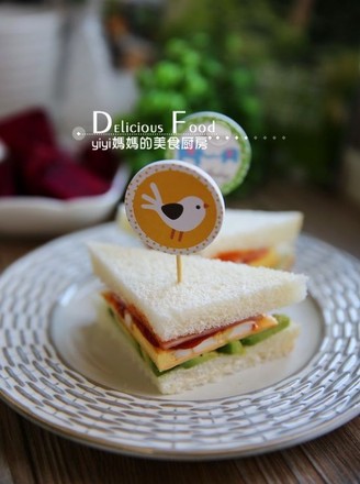 Avocado and Egg Sandwich recipe