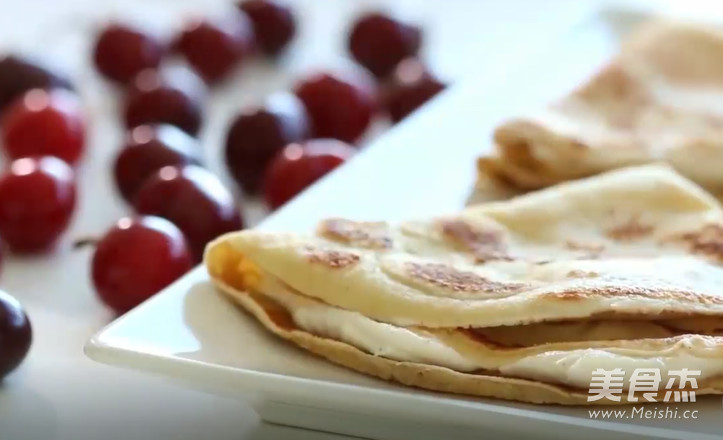 Cherry Crepes recipe