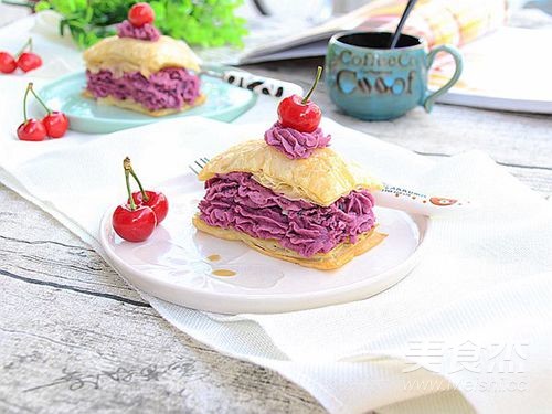 French Purple Potato Pie recipe