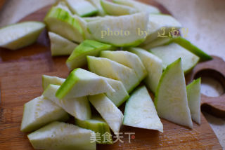 Loofah Burnt Tofu recipe