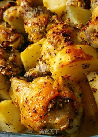Greek Lemon Chicken & Potato recipe