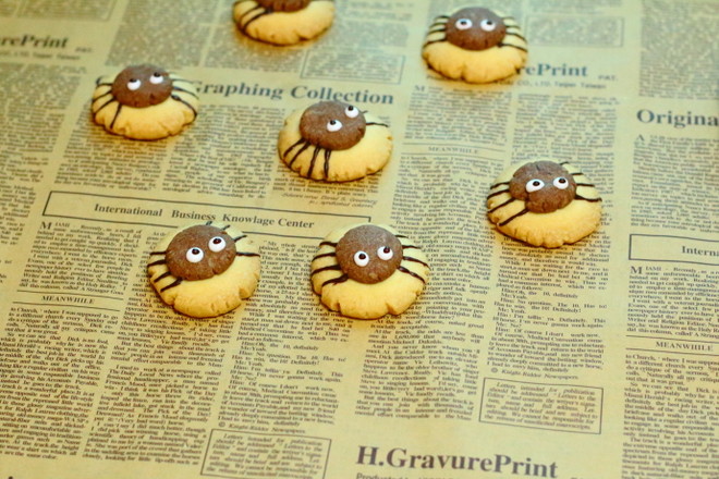 Spider Biscuits recipe