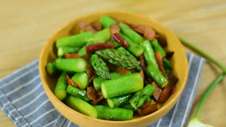 Stir-fried Asparagus with Bacon recipe
