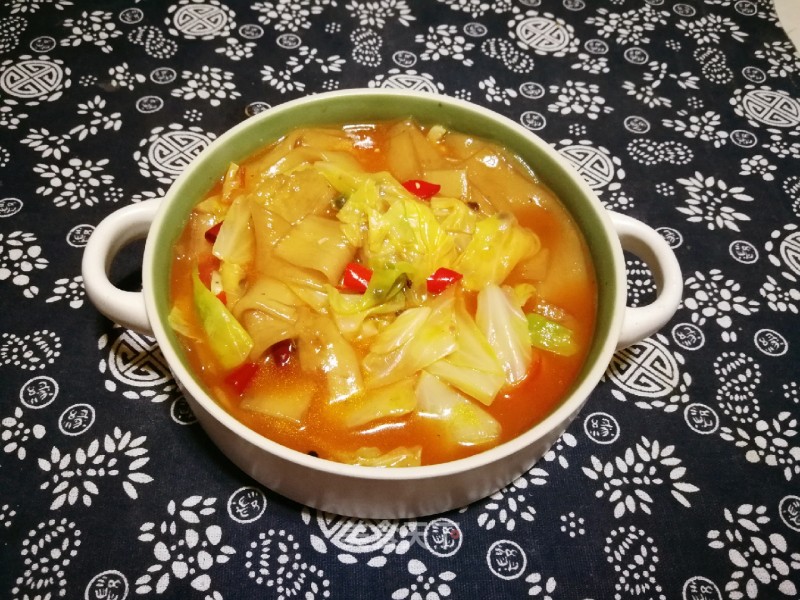 Stir-fried Sichuan Noodles with Cabbage recipe