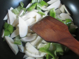 Stir-fried Rice White with Kaiyang Green Peppers recipe