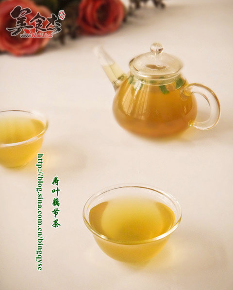 Lotus Leaf Lotus Root Festival Tea recipe