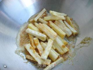 Golden Yam Strips recipe