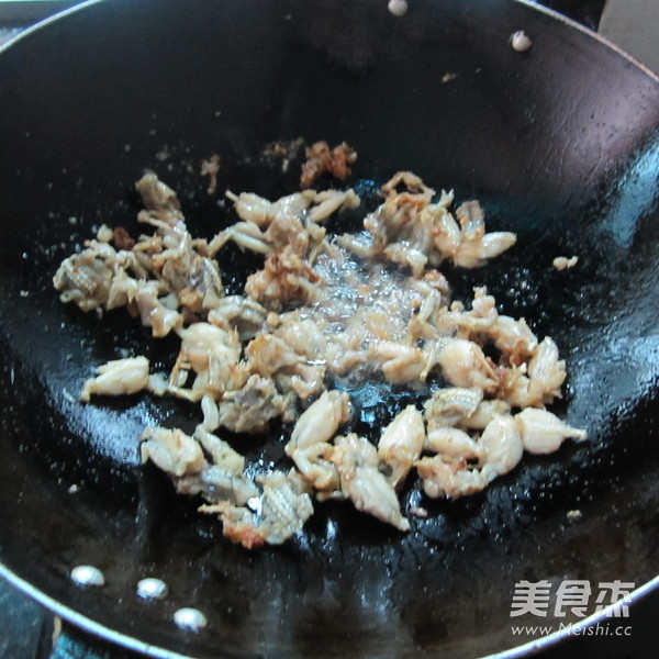 Garlic Frog Meat recipe