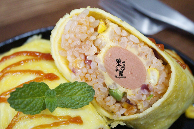 #見貨機構#omelet Rice recipe