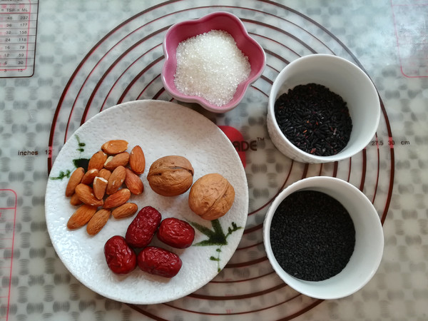 Black Sesame Rice Paste recipe