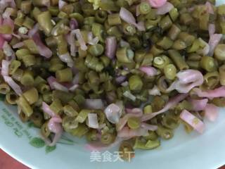 Hot and Sour Dry Mixed Vermicelli recipe