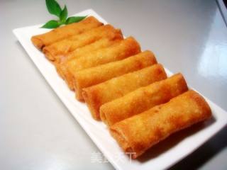 【su Cai】--shredded Chicken Spring Rolls recipe