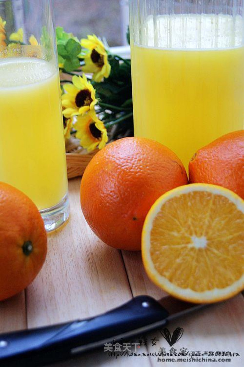 A Lot of Vc---freshly Squeezed Orange Juice recipe