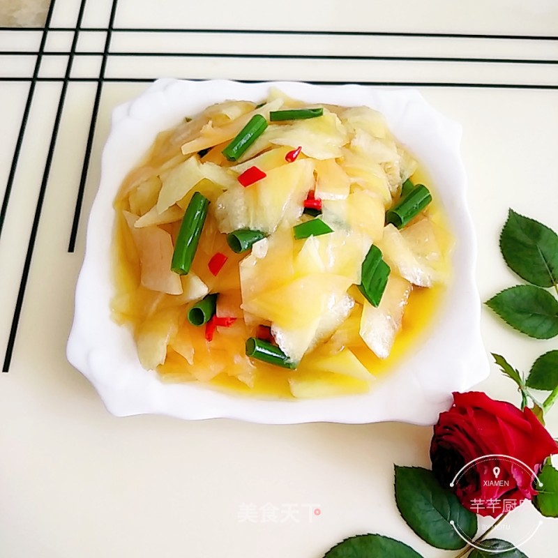 Fried Cantaloupe Peel recipe