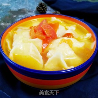 Tomato Noodle Soup recipe