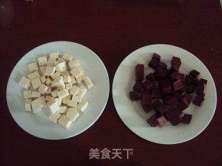 Red and White Tofu recipe