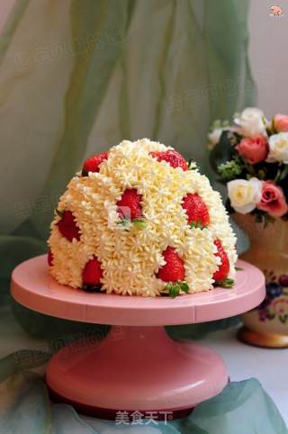 Strawberry Castle Cake recipe