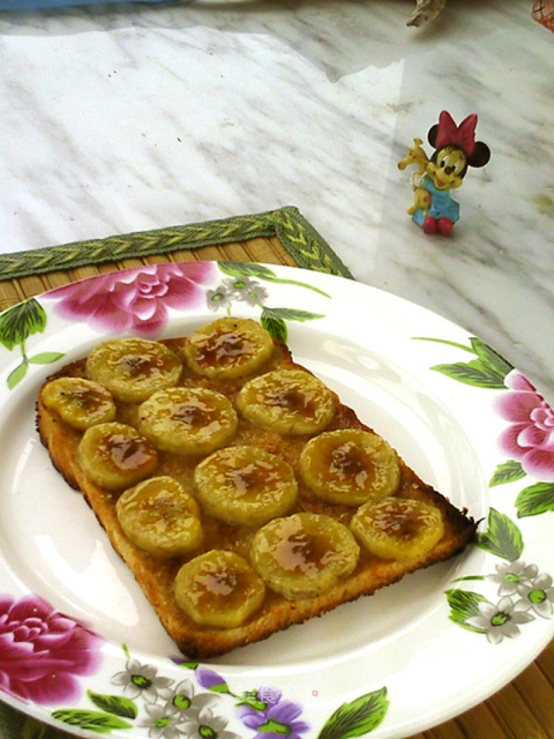 Caramelized Banana Toast recipe