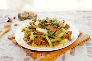 Stir-fried Beef Strips recipe