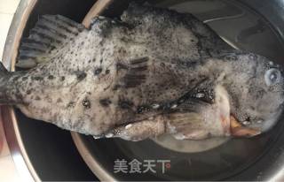 Steamed Sea Cucumber Fish recipe