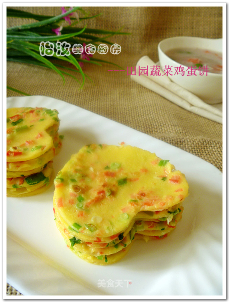 [nutritious Breakfast] Tips for Mixing Noodles---pastoral Vegetable Egg Waffles
