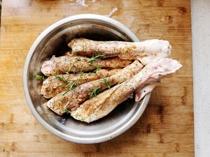 ㊙️second Kill Barbecue Stall❗️the Crispy Outside and Tender Cumin-flavored Roast Lamb Leg (air Fryer Version) recipe