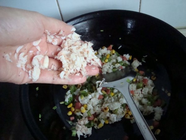 Corn Fried Rice recipe
