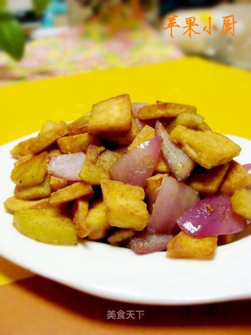 Cumin Potato Tofu recipe